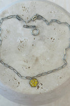 Fiorel Design-Golden Garden Rhodium - Yellow-Kolye-3-Milagron.com