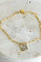 Fiorel Design-Golden Garden Square - Lilac Bileklik-Bileklik-3-Milagron.com