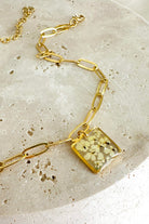 Fiorel Design-Golden Garden Square - White Bileklik-Bileklik-1-Milagron.com