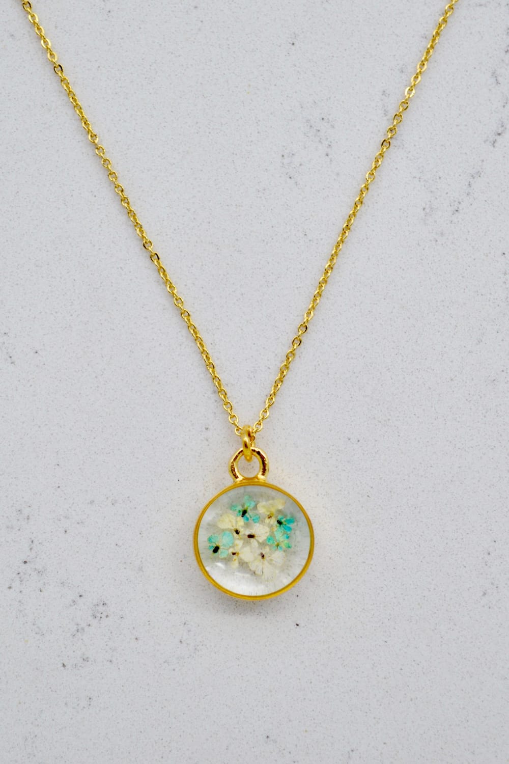 Fiorel Design-Happy Blue Sky Circle Kolye-Kolye-3-Milagron.com