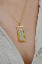 Fiorel Design-Happy Blue Sky Rectangle Kolye-Kolye-2-Milagron.com