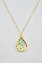 Fiorel Design-Happy Blue Sky Teardrop Kolye-Kolye-3-Milagron.com