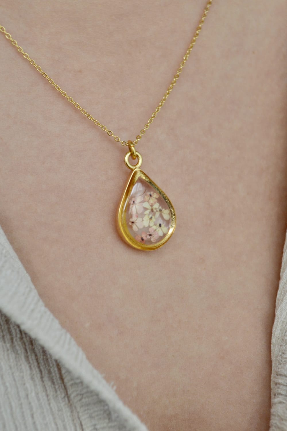 Fiorel Design-Lovefool Teardrop Kolye-Kolye-2-Milagron.com