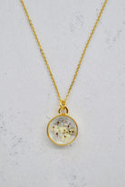 Fiorel Design-Muted Volet Circle Kolye-Kolye-3-Milagron.com