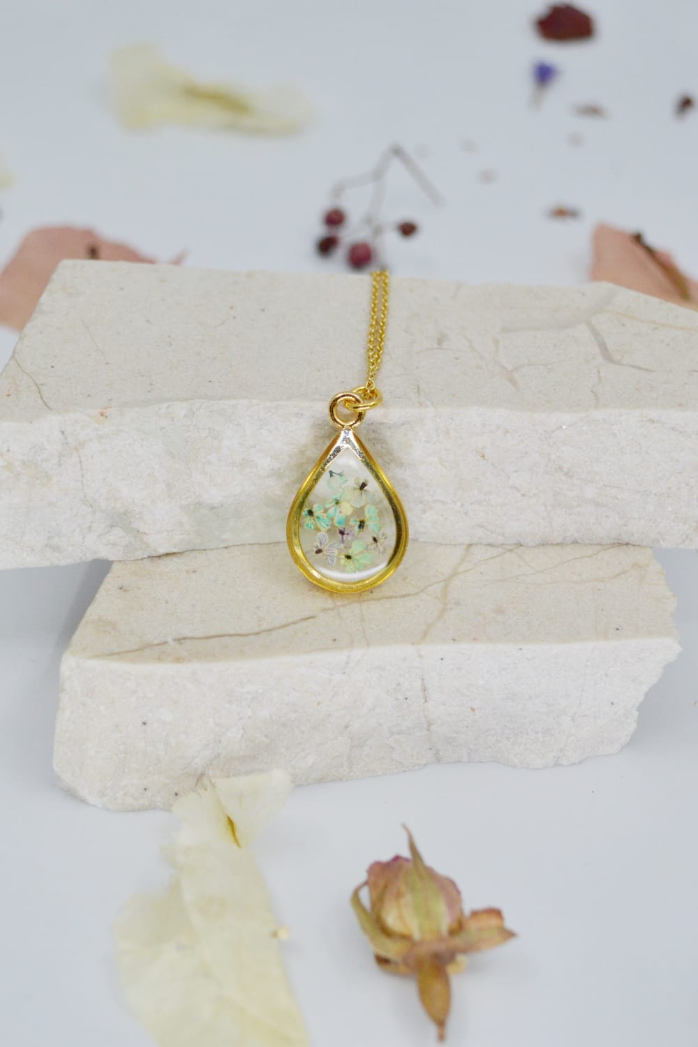 Fiorel Design-Oceany Teardrop Kolye-Kolye-3-Milagron.com