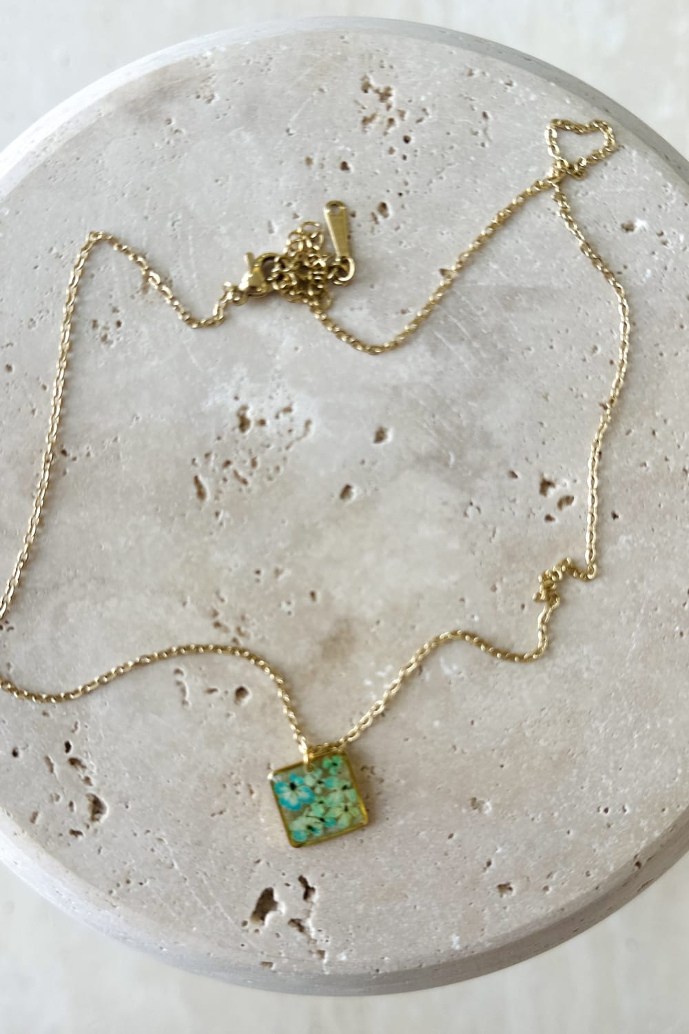 Fiorel Design-Teeny Weeny Square - Blue-Kolye-2-Milagron.com