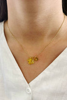 Fiorel Design-Teeny Weeny Square - Yellow-Kolye-1-Milagron.com