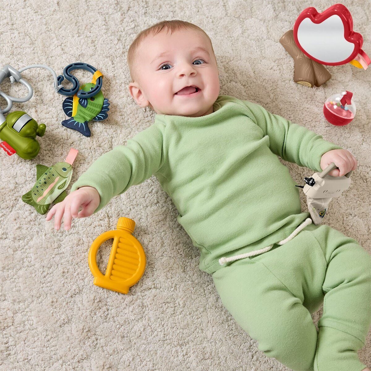Jly84 Fisher-Price Eğlen Ve Öğren Kamp Macerası Seti