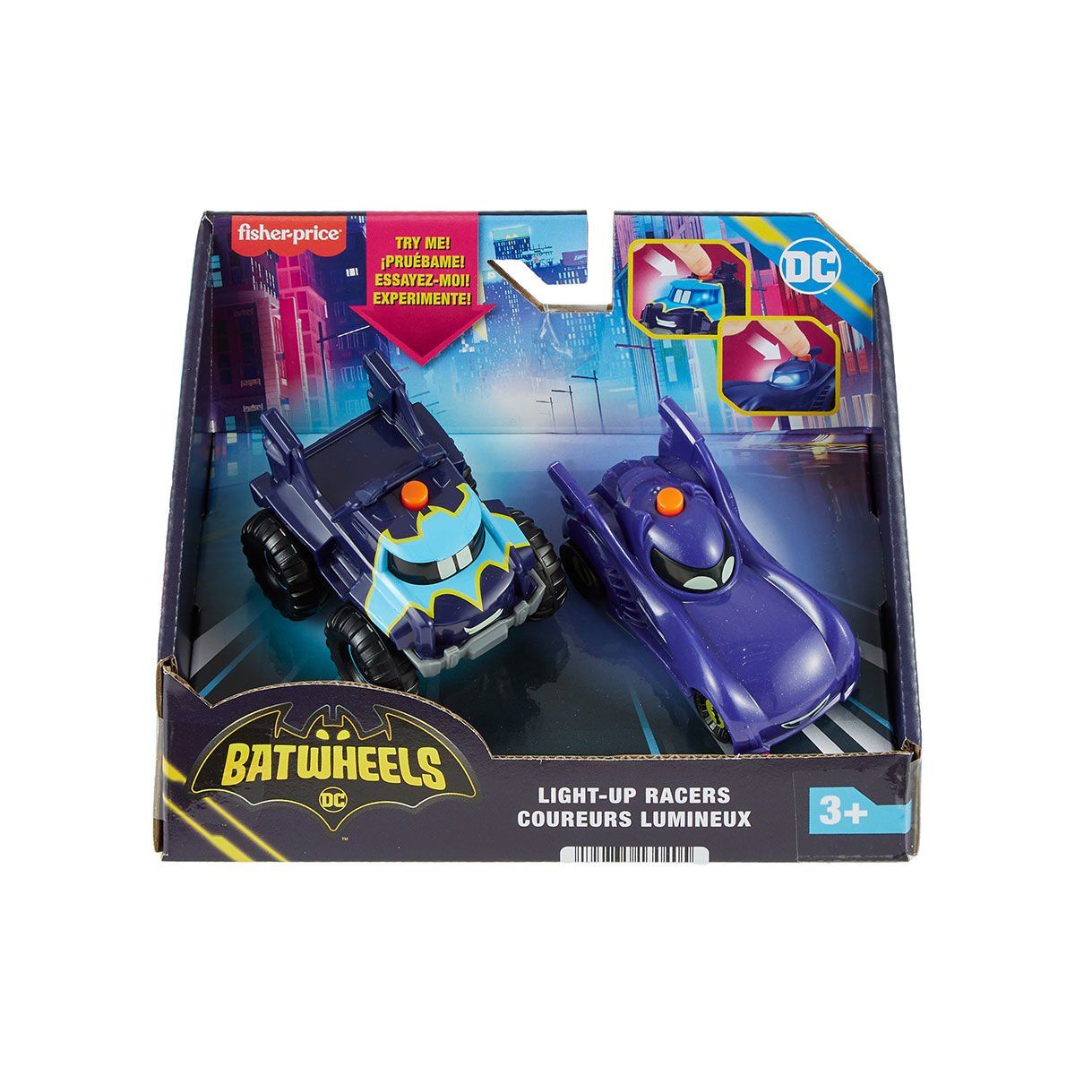 Fisher-Price Fisher Price® Batwheels™ Işıklı Yarışçılar Oyuncak