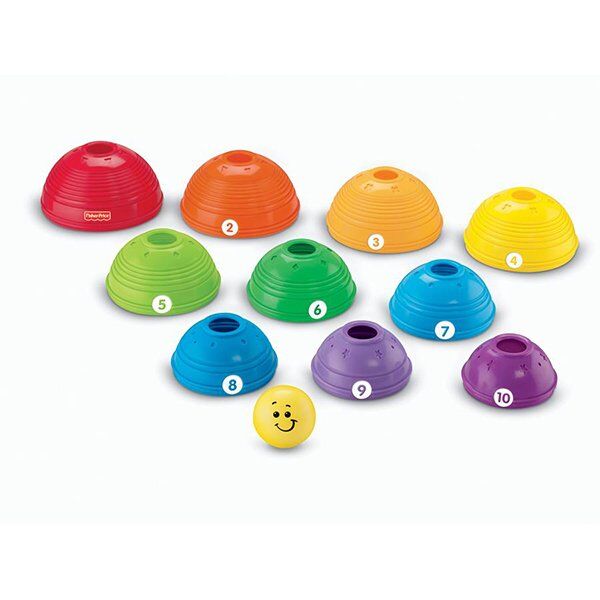 W4472 Fisher-Price® Numaralı Kaplar / Sıralama Ve Şekil Ayırma Oyuncakları