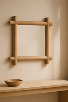 Frame Ayna Natürel - 0