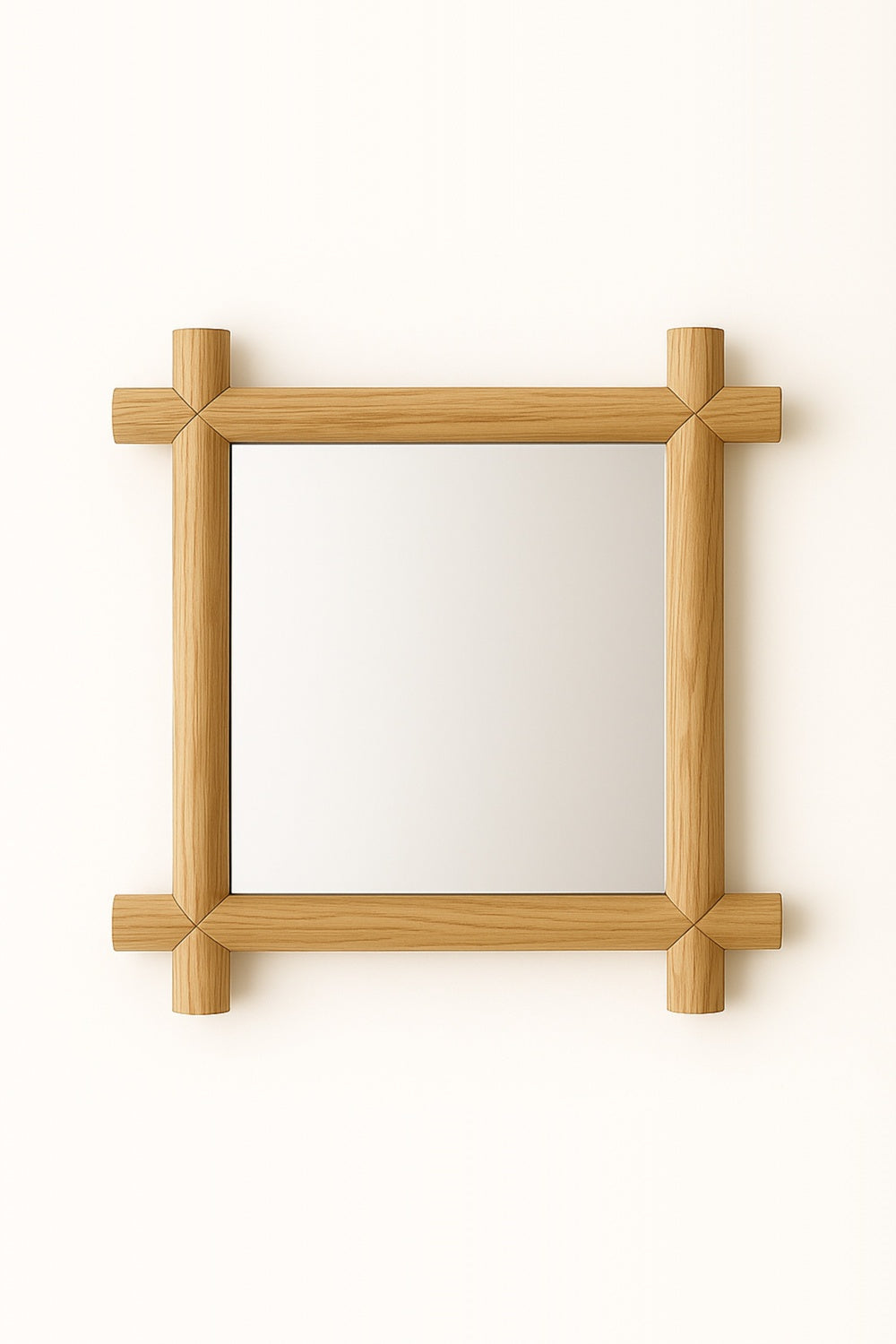 Frame Ayna Natürel - 1