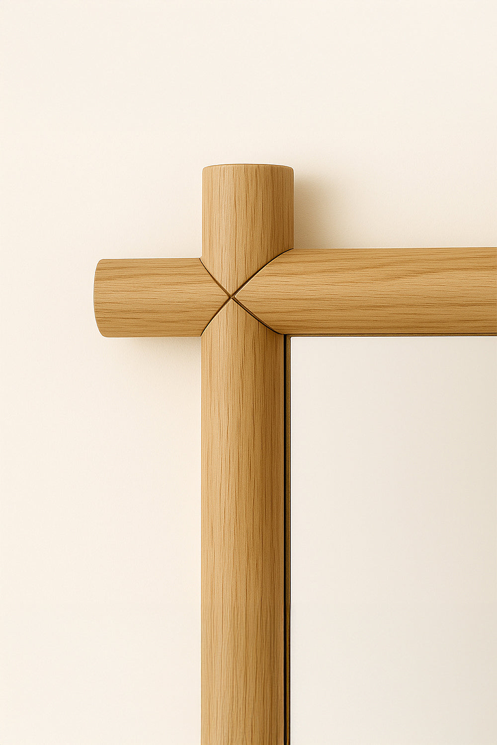 Frame Ayna Natürel - 2