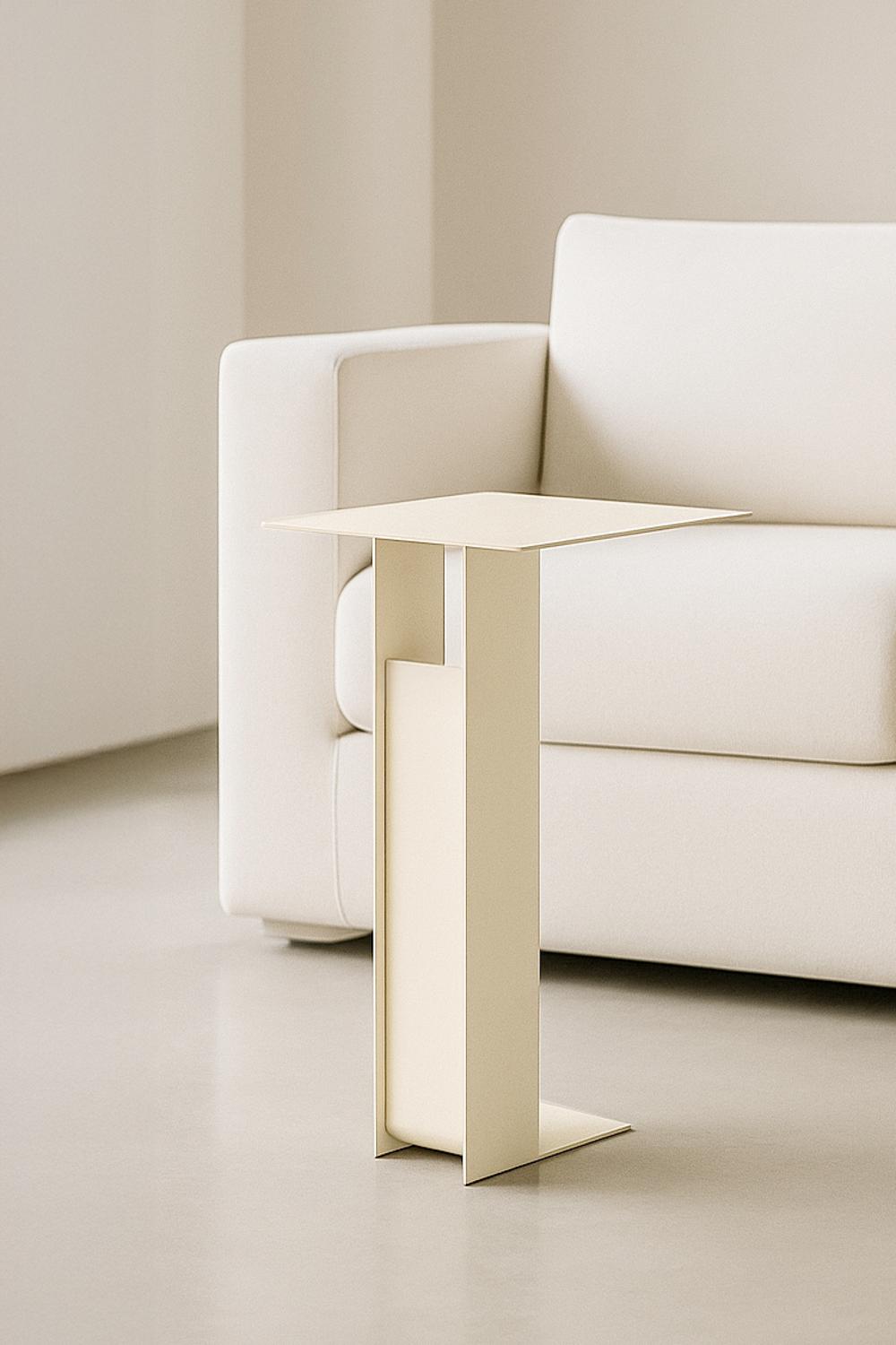 Span Sehpa Beyaz - 2