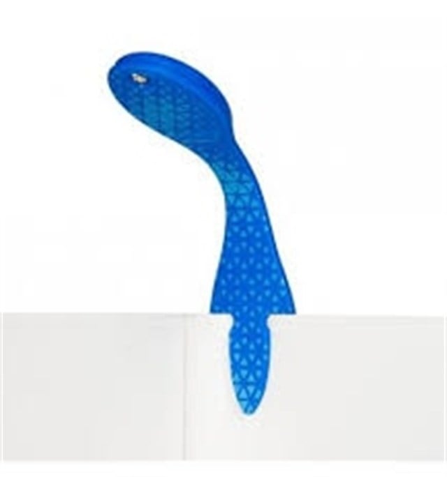Flexilight-Blue Geo - Esnek Okuma Lambası Mavi-Kitap Okuma Lambası-4-Milagron.com
