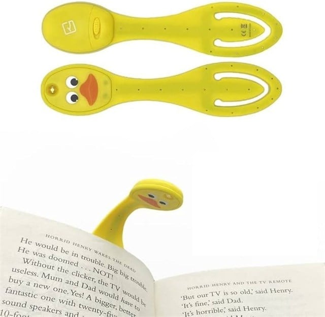 Flexilight-Duck - Esnek Okuma Lambası Ördek-Kitap Okuma Lambası-2-Milagron.com