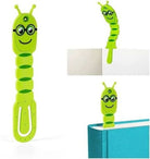 Flexilight-Pals Bookwarm Green - Arkadaşlar Esnek Okuma Lambası Kitapkurdu Yeşil-Kitap Okuma Lambası-2-Milagron.com