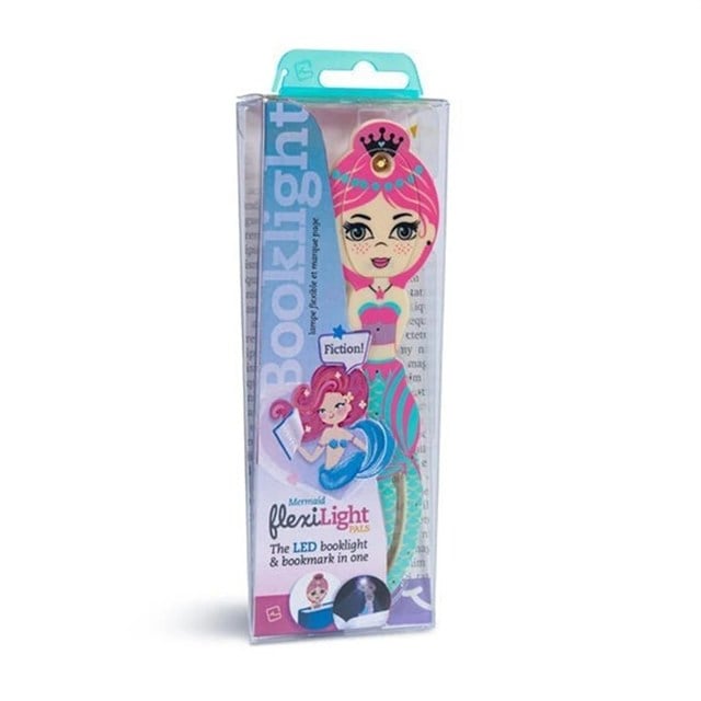 Flexilight-Pals Mermaid Teal - Arkadaşlar Esnek Okuma Lambası Denizkızı Teal Mavisi-Kitap Okuma Lambası-1-Milagron.com