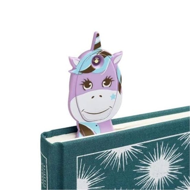 Flexilight-Pals Unicorn Purple - Arkadaşlar Esnek Okuma Lambası Unicorn Mor-Kitap Okuma Lambası-3-Milagron.com