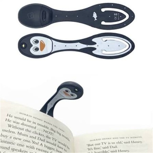 Flexilight-Penguın - Esnek Okuma Lambası Penguen-Kitap Okuma Lambası-3-Milagron.com