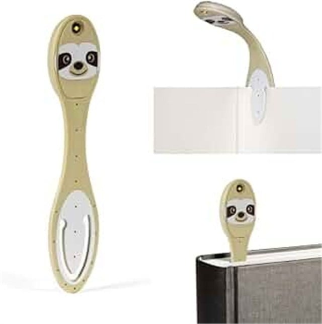 Flexilight-Flexilight Sloth - Esnek Okuma Lambası Tembel Hayvan-Kitap Okuma Lambası-2-Milagron.com