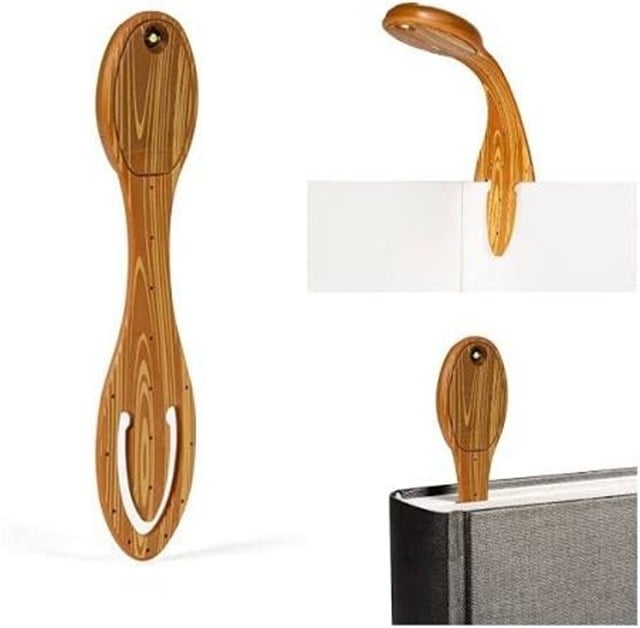 Flexilight-Flexilight Wood - Esnek Okuma Lambası Ahşap-Kitap Okuma Lambası-2-Milagron.com