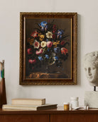 Jan Davidsz. De Heem - Cam Vazoda Çiçekler Ii