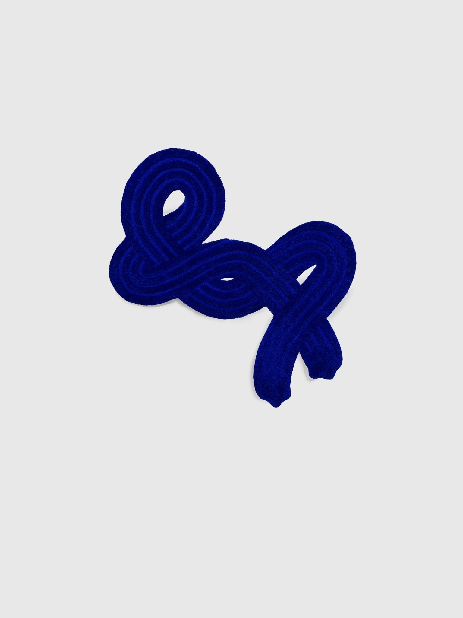 Entwine Rug Single Blue