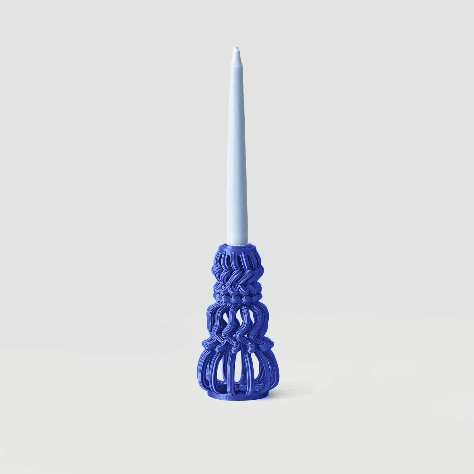 Frosting Loop Candle Holder - 0
