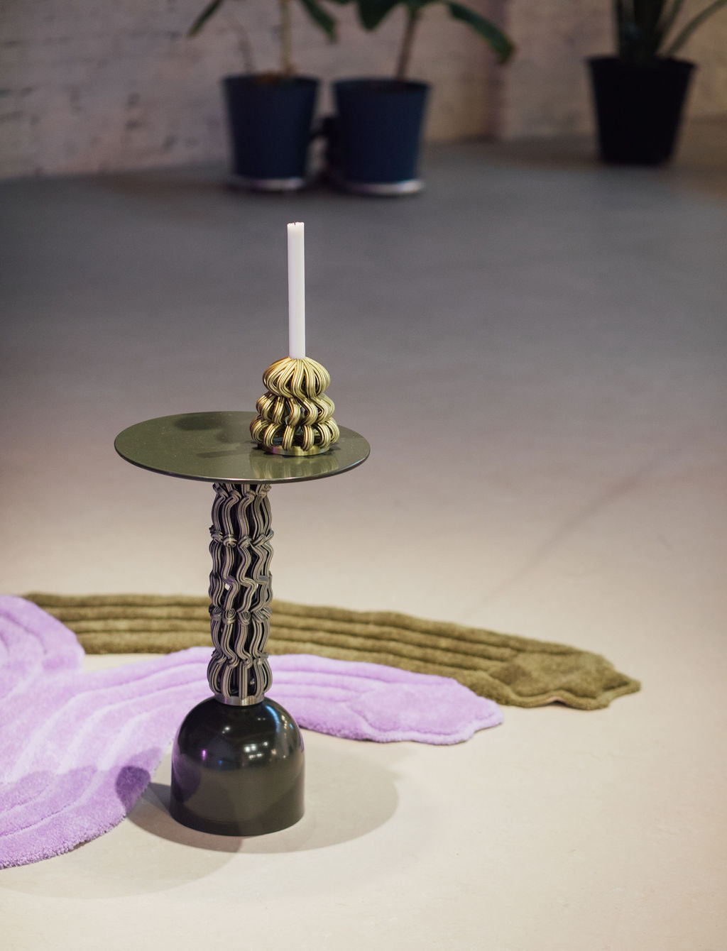 Frosting Martini Table Green