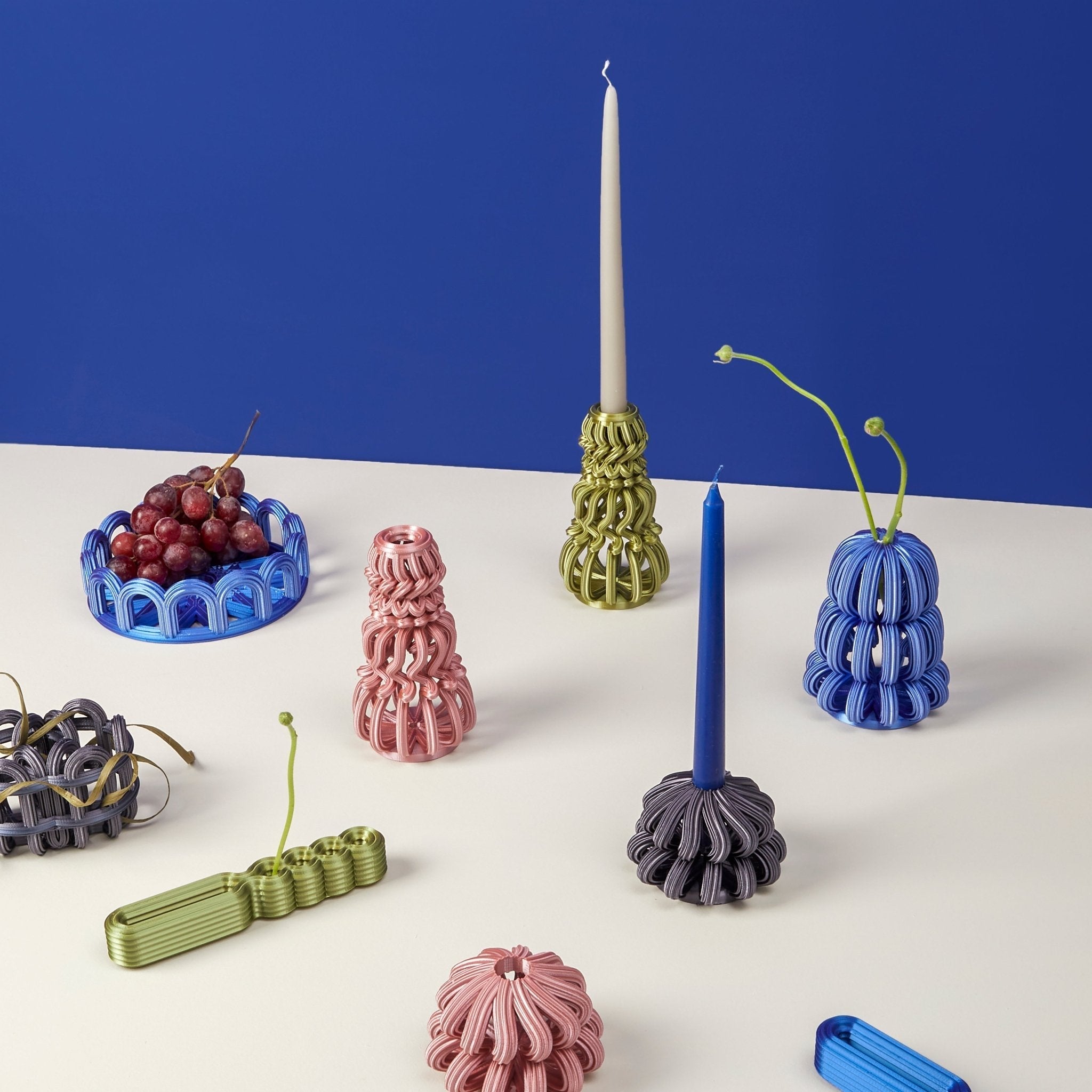 Frosting Candle Holders - 7