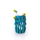 Frosting Vase Blue