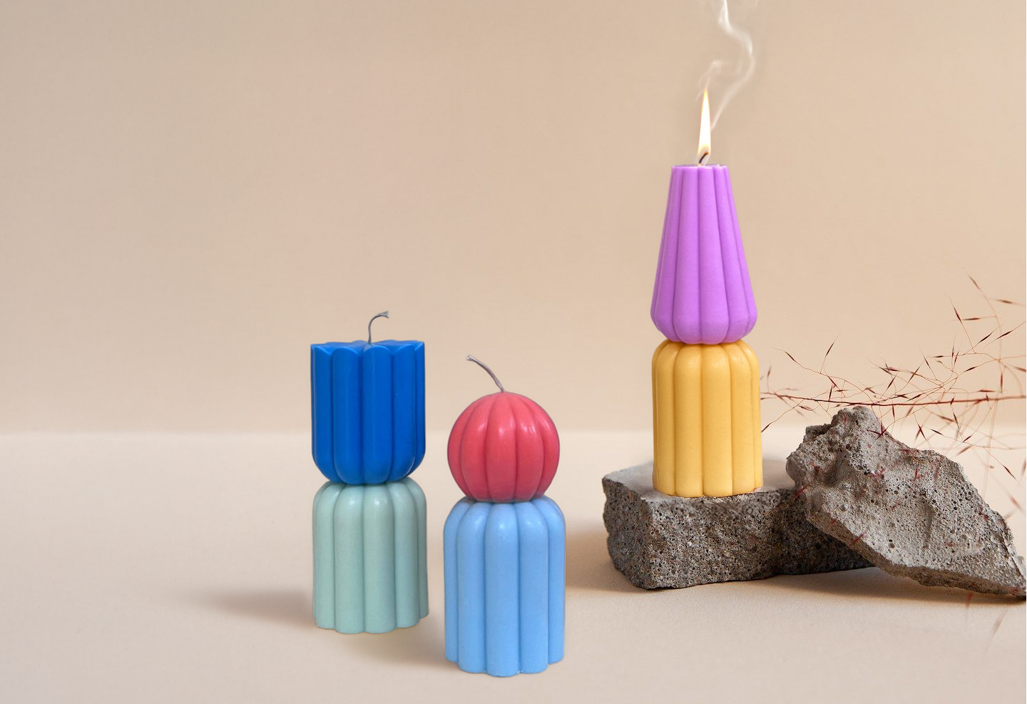 Pop Palette Candles