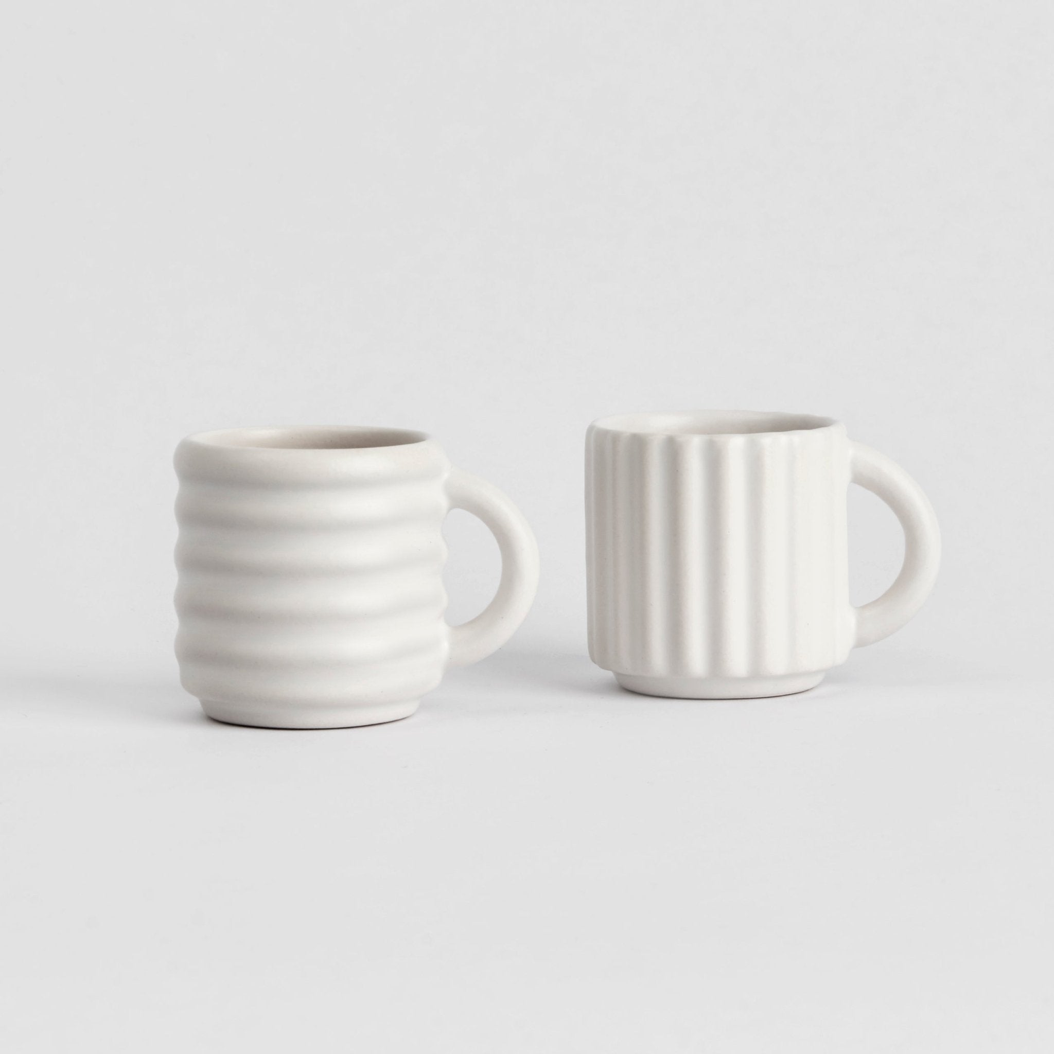 Ripple Espresso Cups Set Of 2