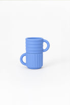 Ripple Espresso Fincanı 2'li Set | Açık Mavi - 1