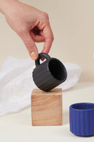 Ripple Espresso Fincanı 2'li Set | Siyah - 2