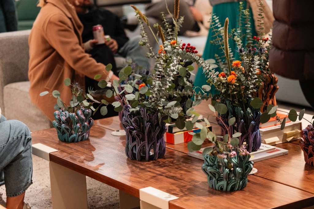 Superbloom Vase Large Pink + Yellow + Blue