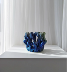 Superbloom Vase Small Blue + Green