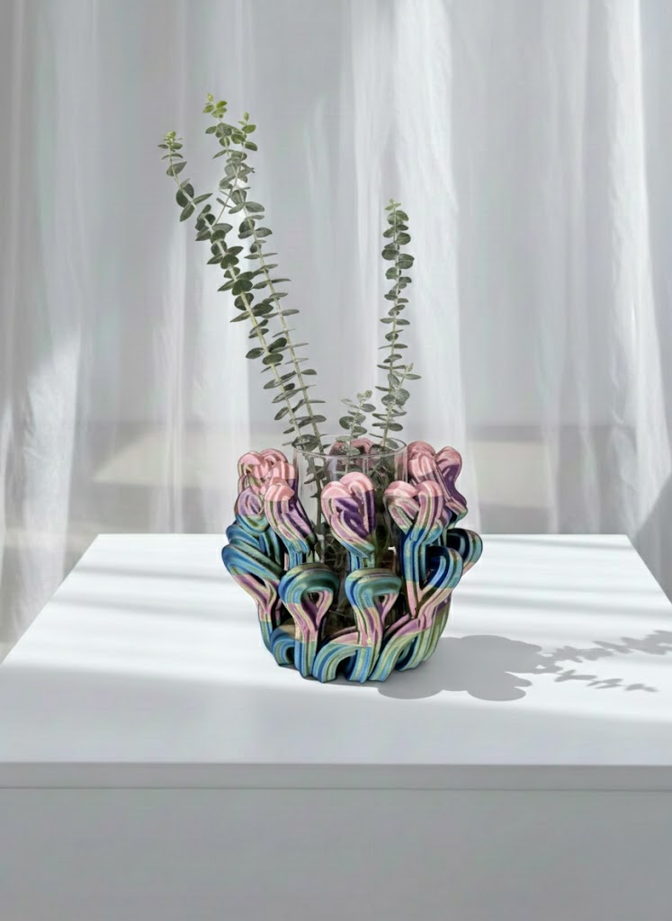 Superbloom Vase Small Rainbow