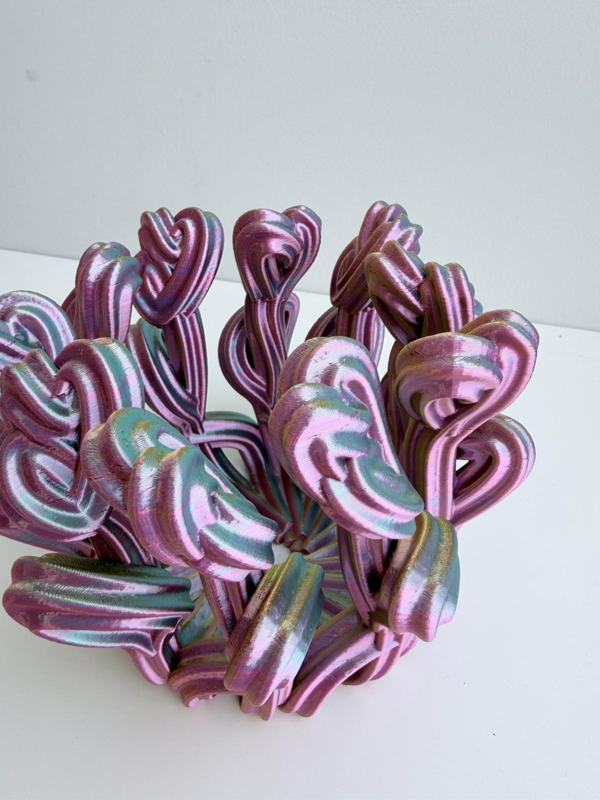 Superbloom Vase Small Green + Pink+ Yellow