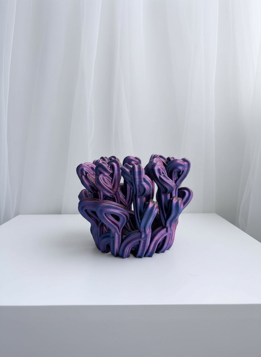Superbloom Vase Small Pink + Blue +Yellow