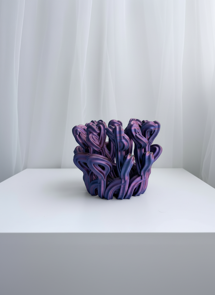 Superbloom Vase Small Pink + Blue +Yellow
