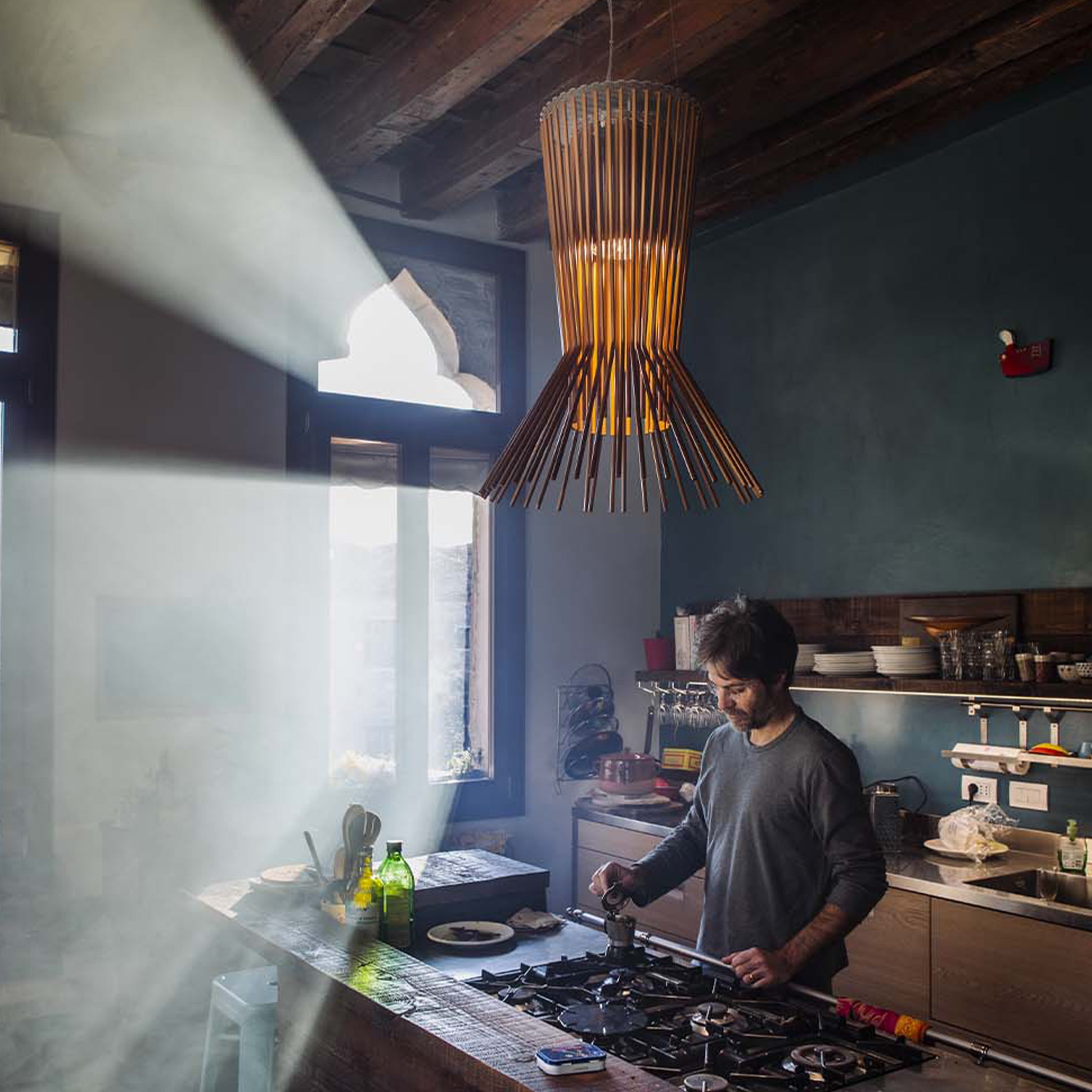 Allegretto Vivace Led Bakır Renk Sarkıt Aydınlatma