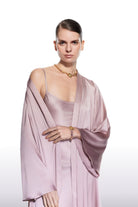 Dian Silk Robe Blush