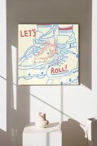 Fulya Genç-Let's Roll Artprint-Tablo-1-Milagron.com