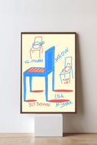 Fulya Genç-Sit Down Artpirint-Tablo-2-Milagron.com