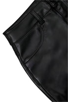 GMG Firenze-%100 Deri Yırtmaçlı Kadın Etek-Etek-3-Milagron.com