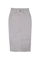 GMG Firenze-%100 Deri Yırtmaçlı Kadın Etek-Etek-6-Milagron.com