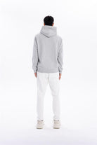GMG Firenze-%100 Pamuk Kapüşonlu Göğsü Nakışlı Fermuarlı Erkek Sweatshirt-SWEATSHIRT-4-Milagron.com