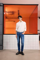 5 Cep Casual Denim Erkek Pantolon